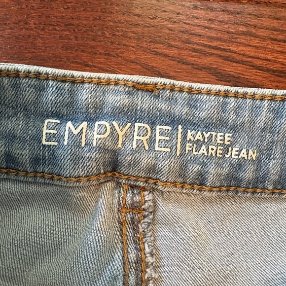 2/$25 EUC Empyre Light Blue Distressed Flare Jeans - Picture 2 of 5